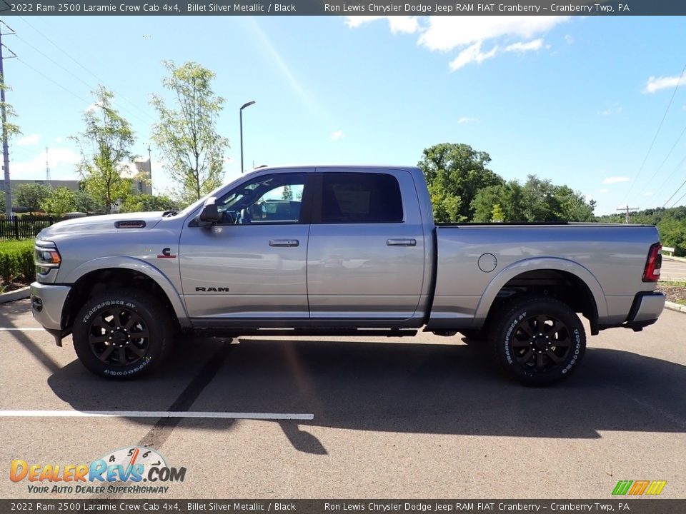 2022 Ram 2500 Laramie Crew Cab 4x4 Billet Silver Metallic / Black Photo #2