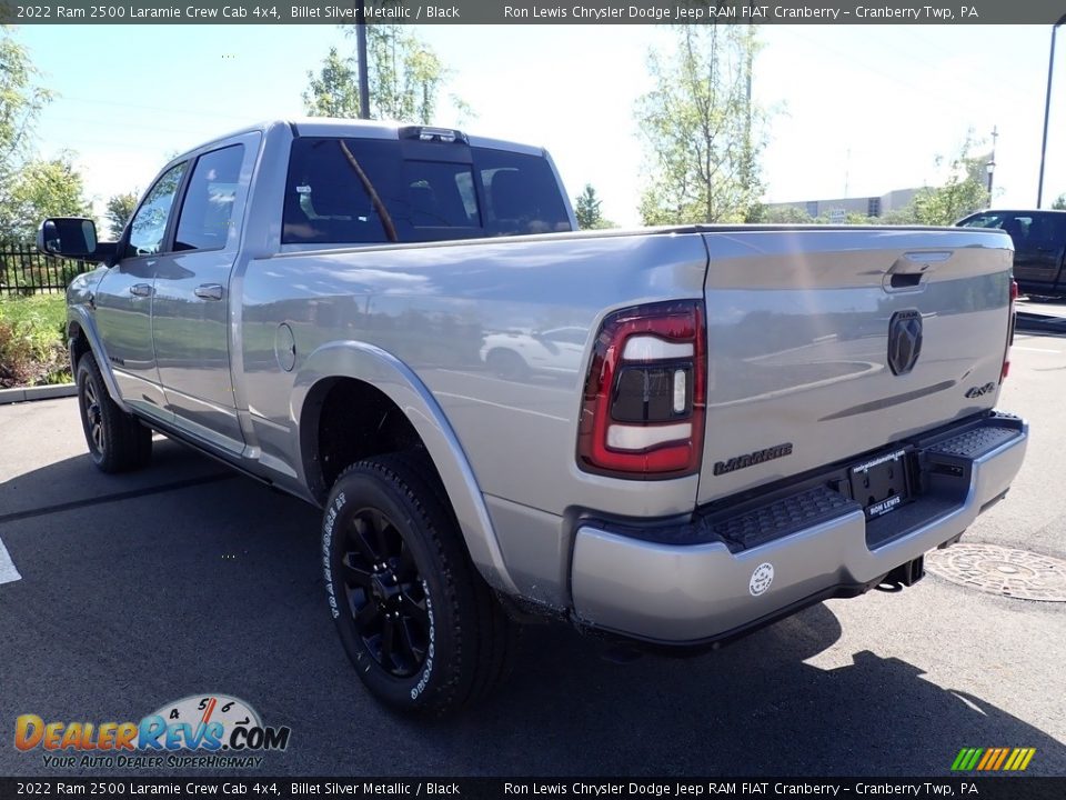 2022 Ram 2500 Laramie Crew Cab 4x4 Billet Silver Metallic / Black Photo #3