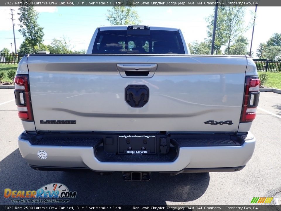 2022 Ram 2500 Laramie Crew Cab 4x4 Billet Silver Metallic / Black Photo #4