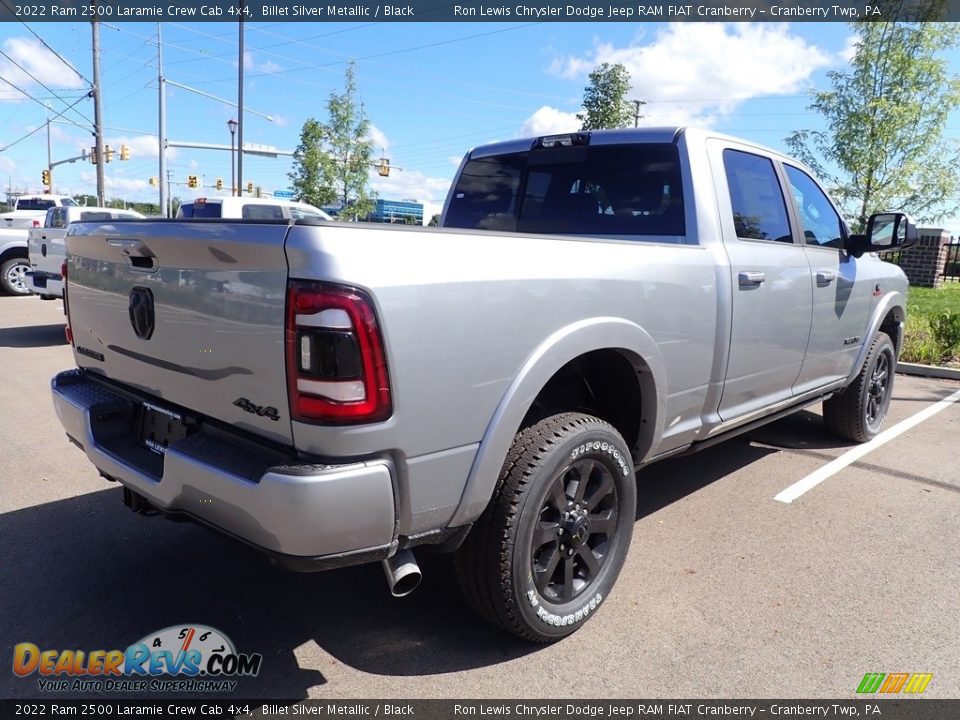 2022 Ram 2500 Laramie Crew Cab 4x4 Billet Silver Metallic / Black Photo #5