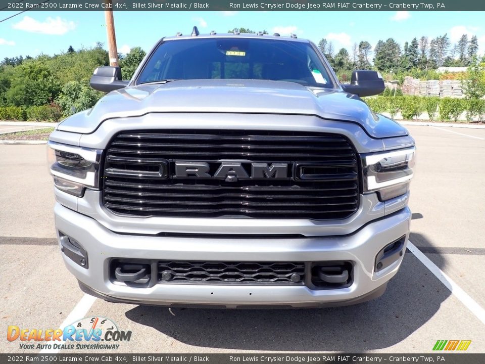 2022 Ram 2500 Laramie Crew Cab 4x4 Billet Silver Metallic / Black Photo #8