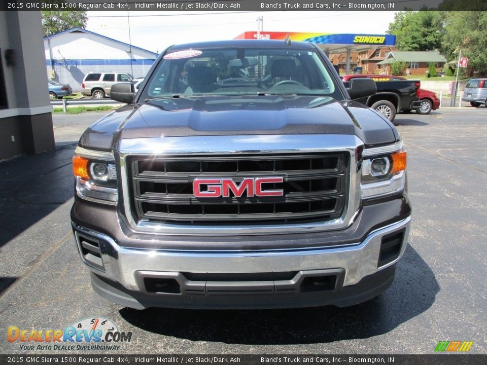 2015 GMC Sierra 1500 Regular Cab 4x4 Iridium Metallic / Jet Black/Dark Ash Photo #20