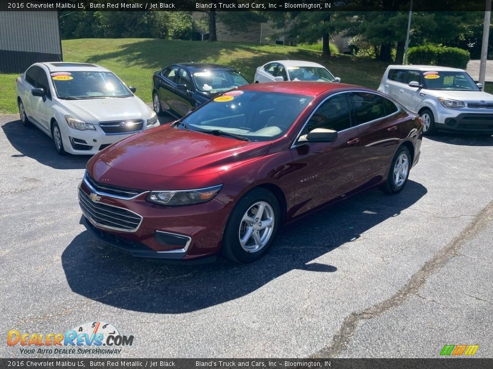 2016 Chevrolet Malibu LS Butte Red Metallic / Jet Black Photo #2