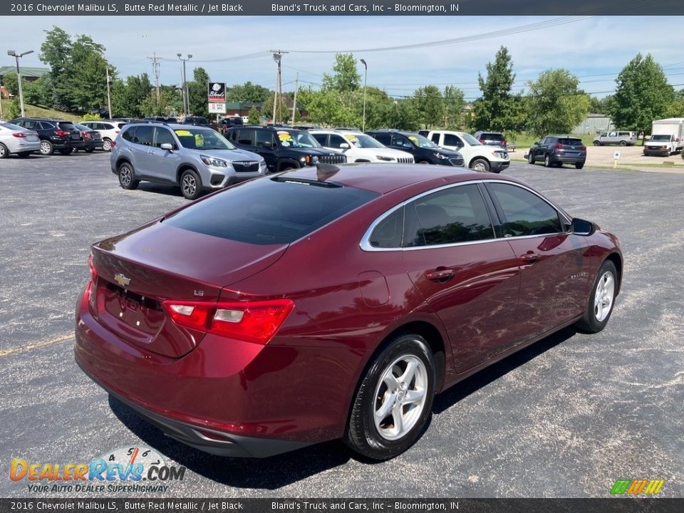 2016 Chevrolet Malibu LS Butte Red Metallic / Jet Black Photo #6