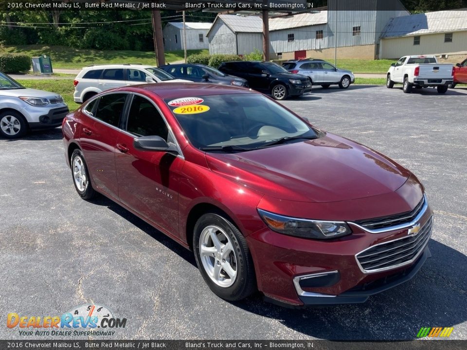 2016 Chevrolet Malibu LS Butte Red Metallic / Jet Black Photo #7