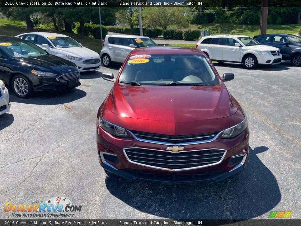 2016 Chevrolet Malibu LS Butte Red Metallic / Jet Black Photo #8