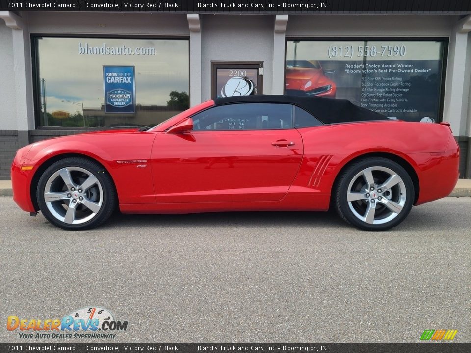 2011 Chevrolet Camaro LT Convertible Victory Red / Black Photo #2