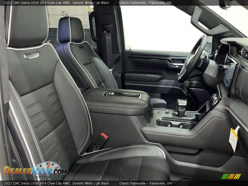 Front Seat of 2022 GMC Sierra 1500 AT4 Crew Cab 4WD Photo #21