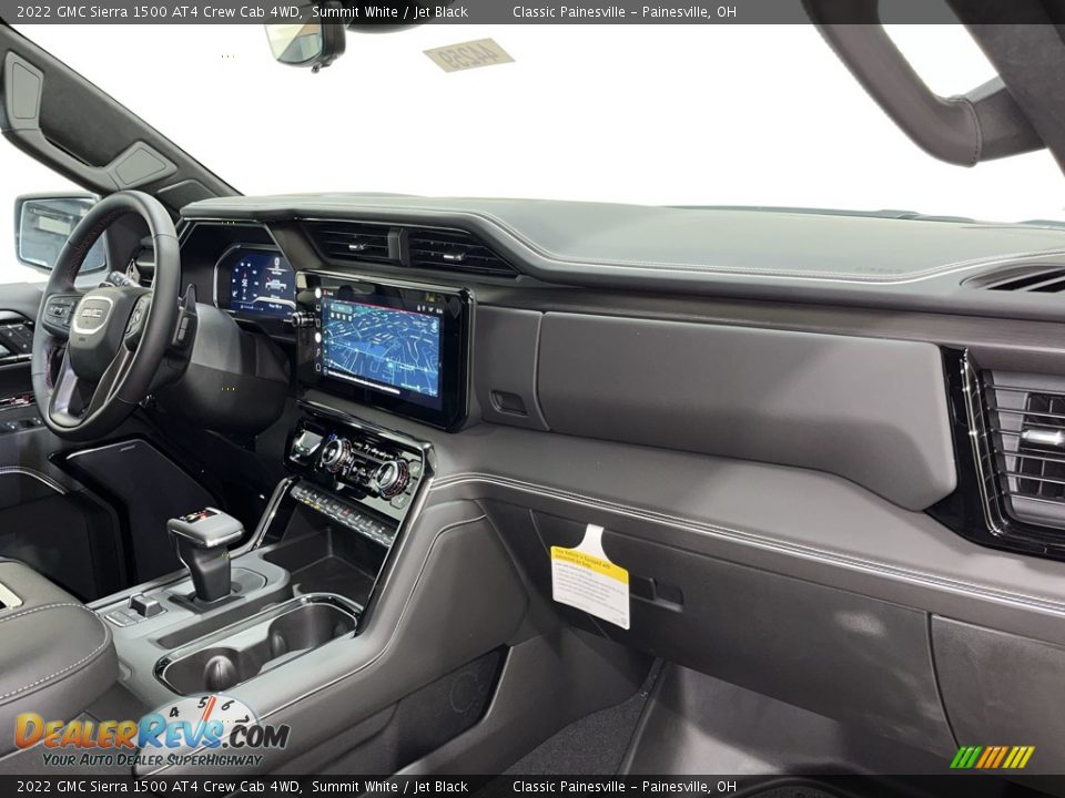 Dashboard of 2022 GMC Sierra 1500 AT4 Crew Cab 4WD Photo #22