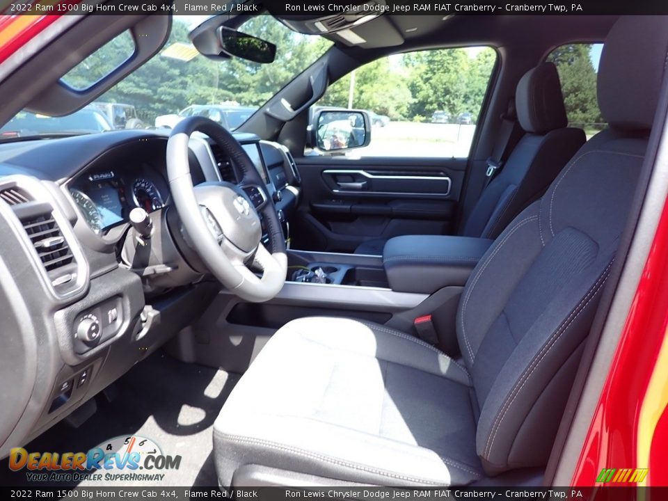 2022 Ram 1500 Big Horn Crew Cab 4x4 Flame Red / Black Photo #14