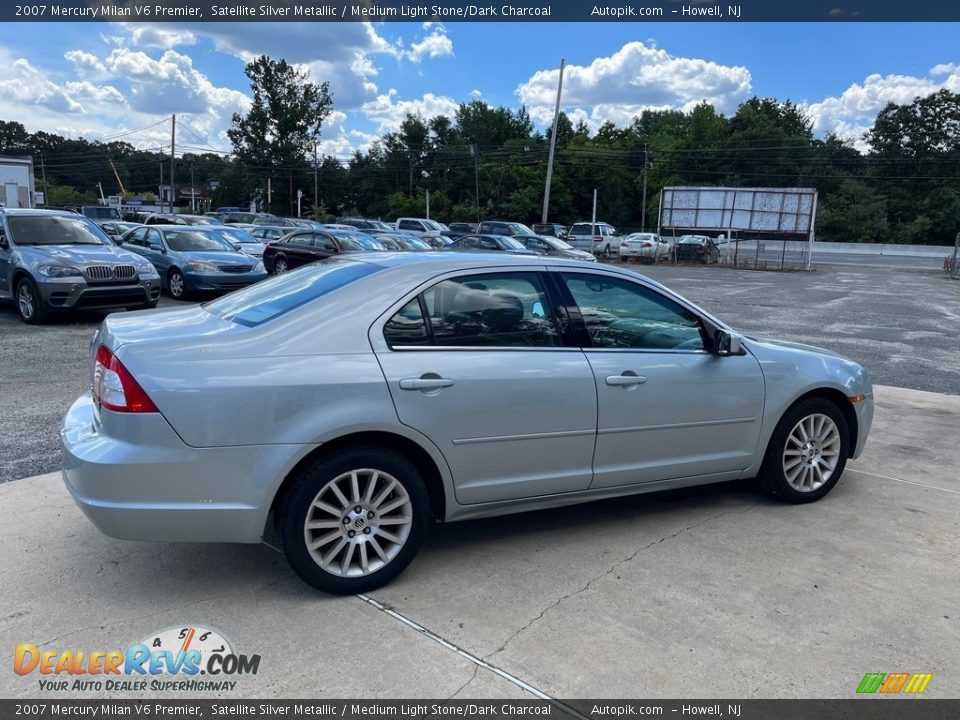 2007 Mercury Milan V6 Premier Satellite Silver Metallic / Medium Light Stone/Dark Charcoal Photo #5