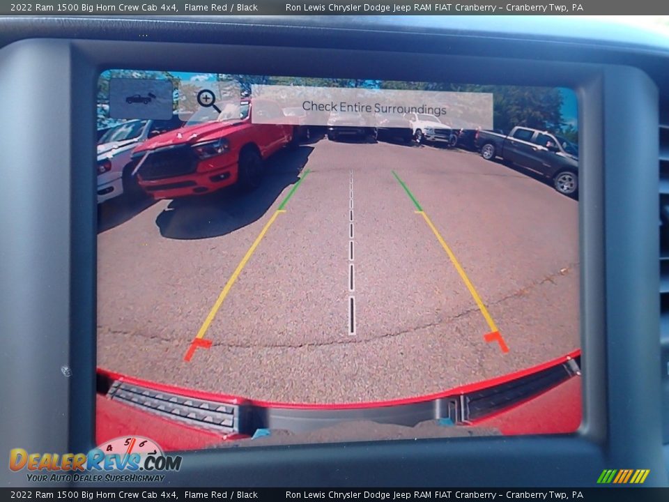 2022 Ram 1500 Big Horn Crew Cab 4x4 Flame Red / Black Photo #18