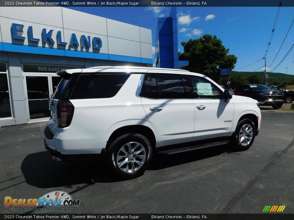 2023 Chevrolet Tahoe Premier 4WD Summit White / Jet Black/Maple Sugar Photo #3