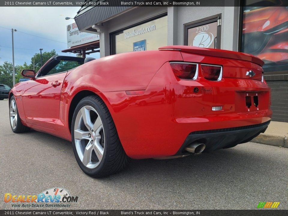 2011 Chevrolet Camaro LT Convertible Victory Red / Black Photo #28