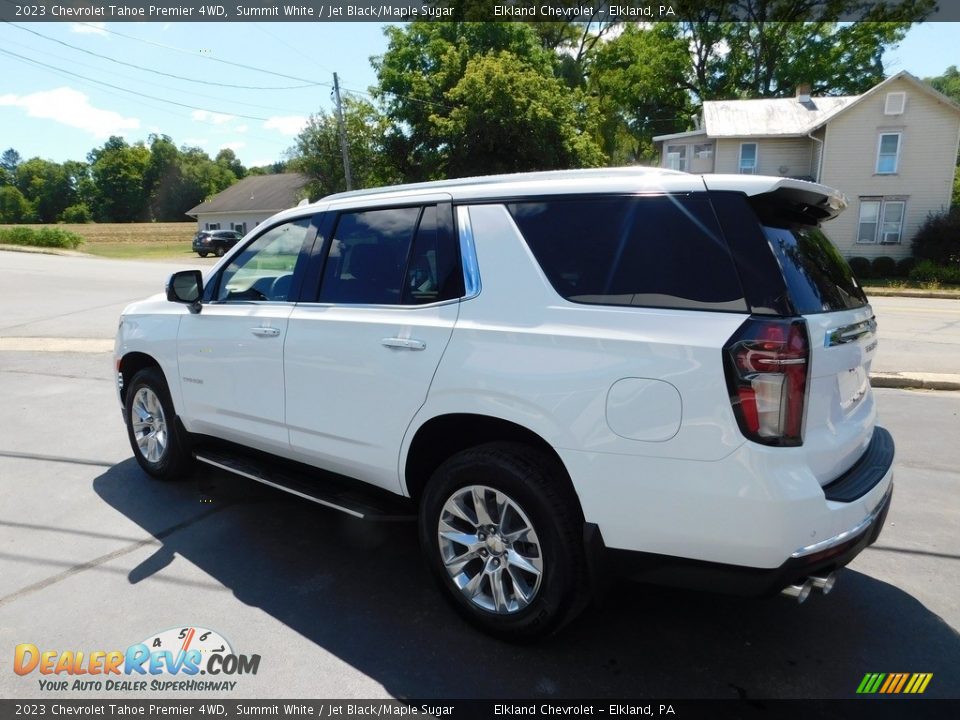 2023 Chevrolet Tahoe Premier 4WD Summit White / Jet Black/Maple Sugar Photo #5