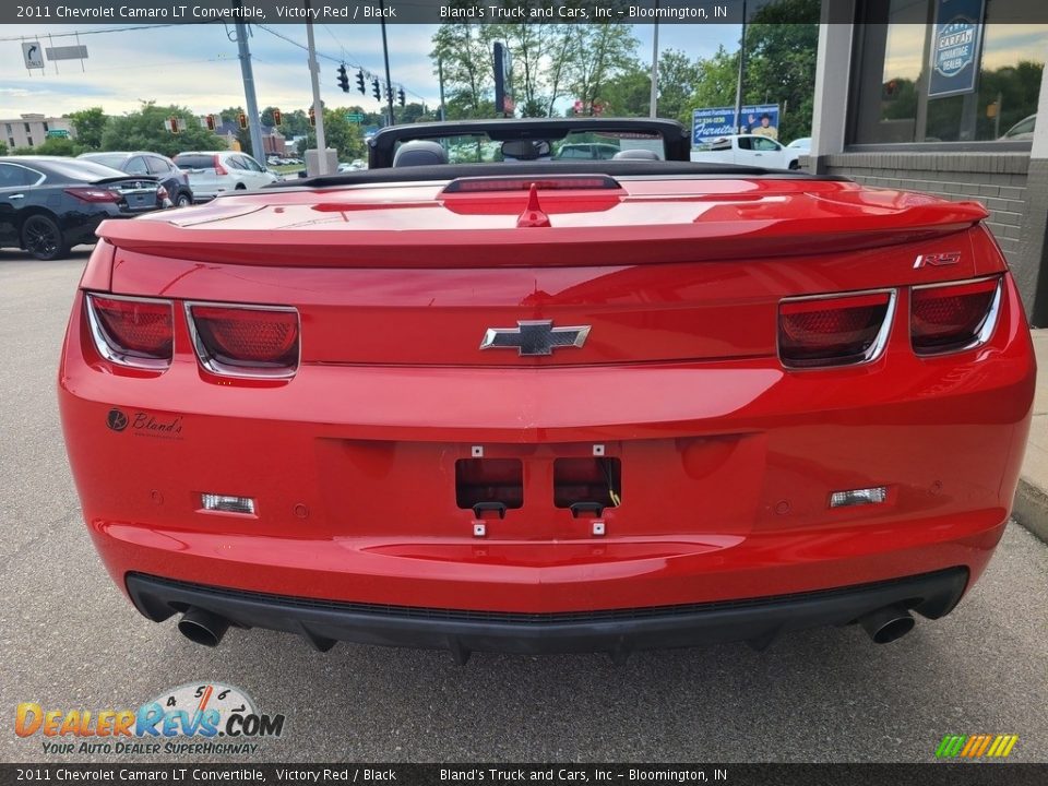 2011 Chevrolet Camaro LT Convertible Victory Red / Black Photo #29