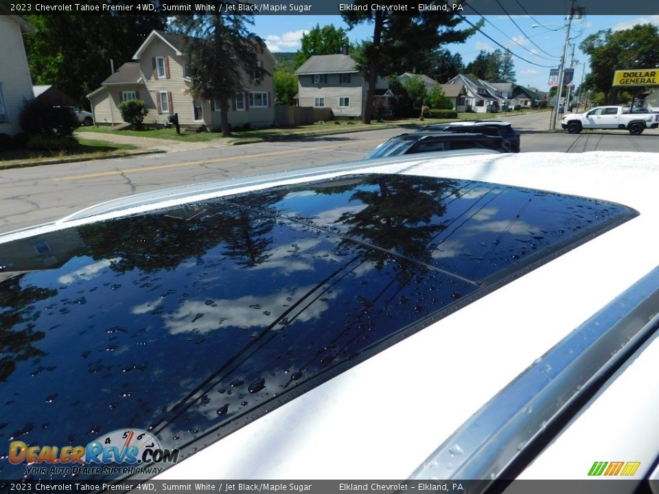 2023 Chevrolet Tahoe Premier 4WD Summit White / Jet Black/Maple Sugar Photo #14