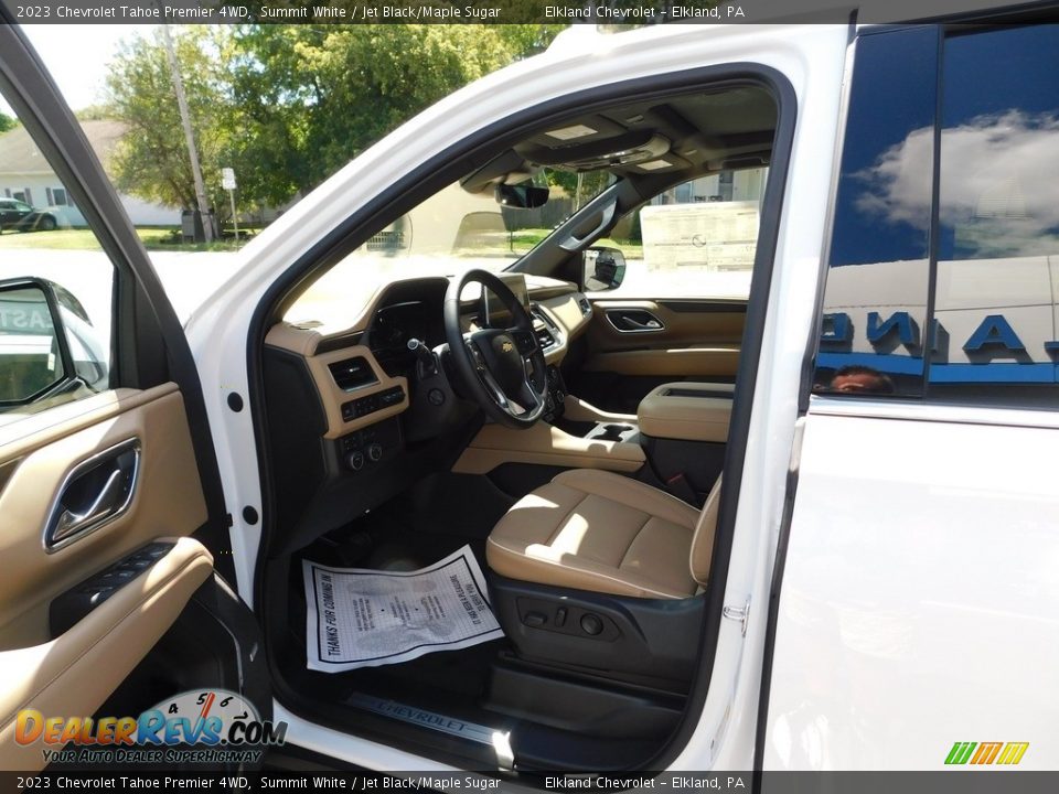 2023 Chevrolet Tahoe Premier 4WD Summit White / Jet Black/Maple Sugar Photo #15