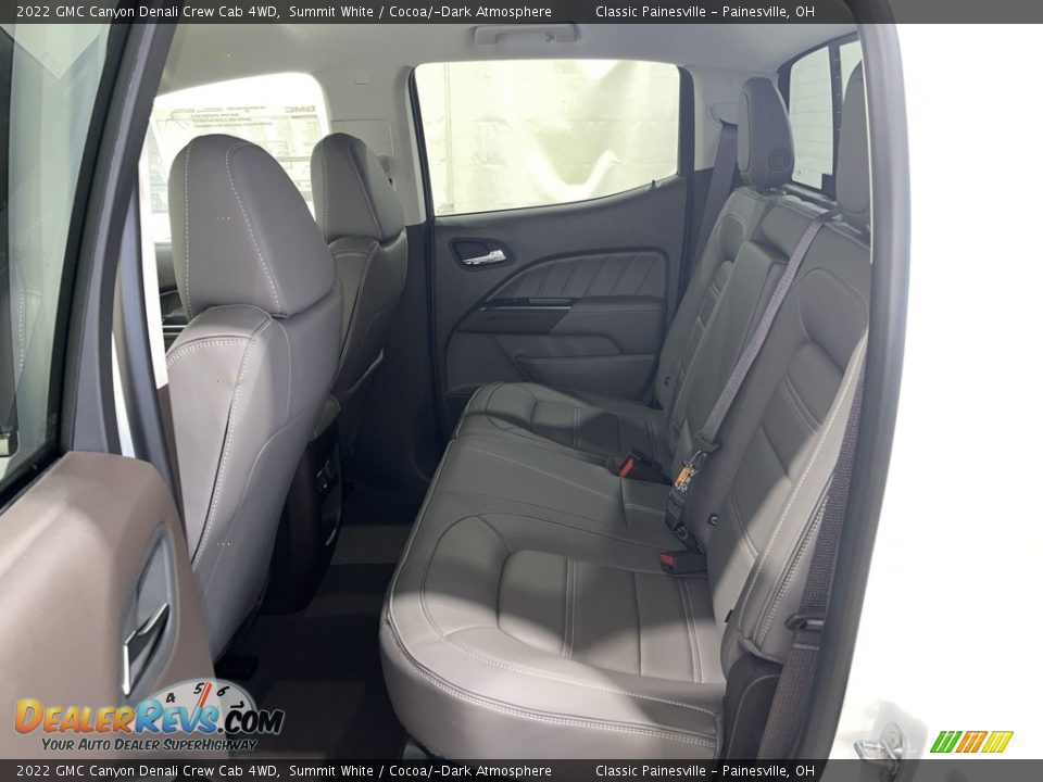 Rear Seat of 2022 GMC Canyon Denali Crew Cab 4WD Photo #14