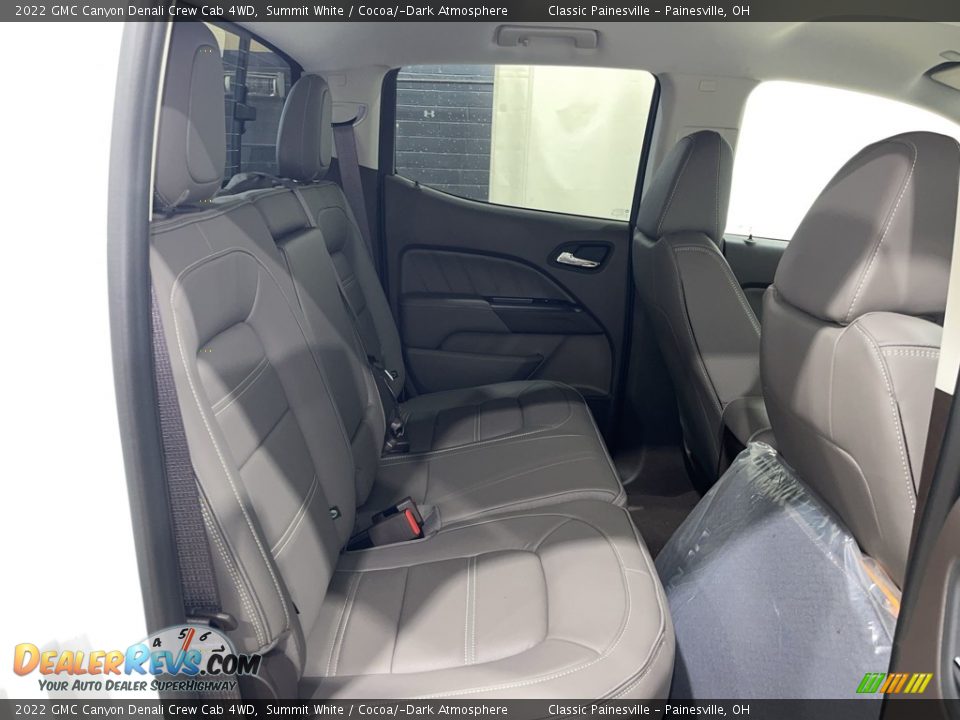 Rear Seat of 2022 GMC Canyon Denali Crew Cab 4WD Photo #16