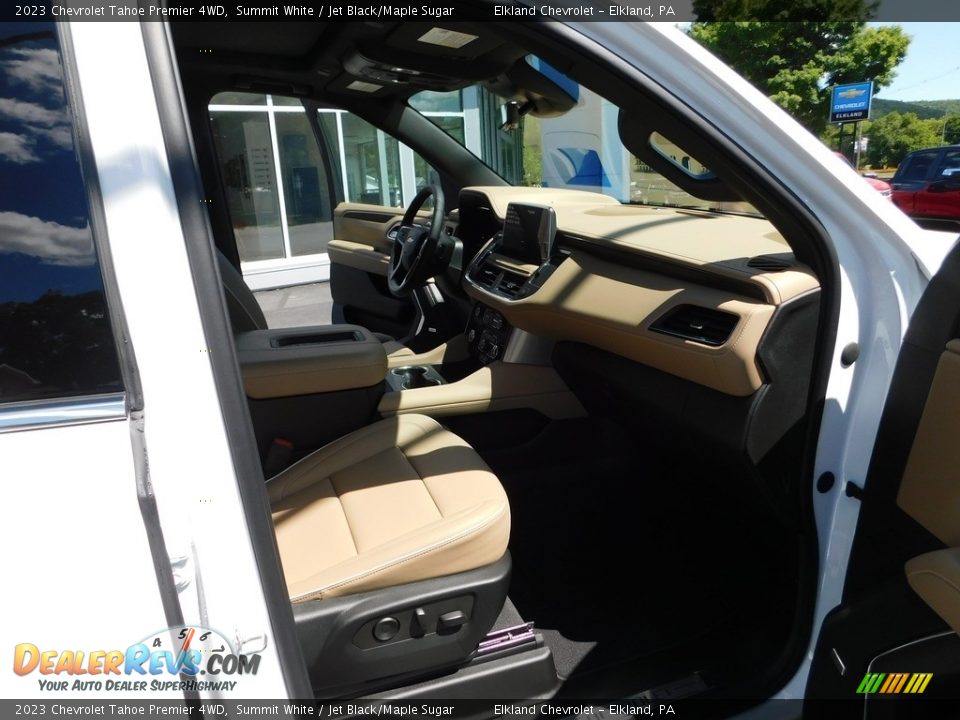 2023 Chevrolet Tahoe Premier 4WD Summit White / Jet Black/Maple Sugar Photo #21