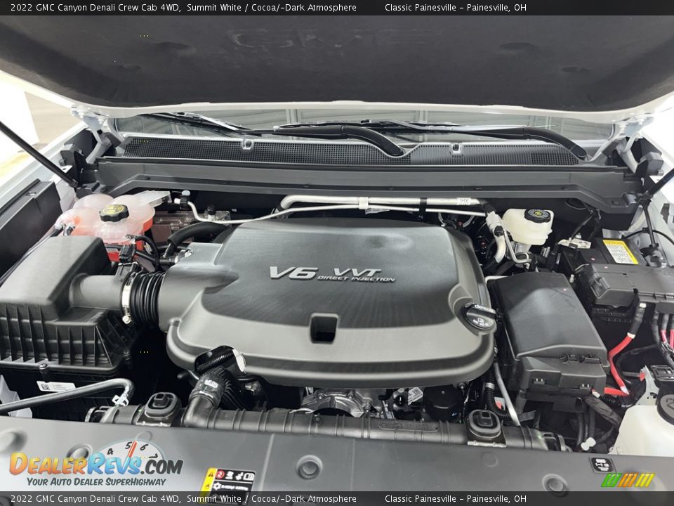 2022 GMC Canyon Denali Crew Cab 4WD 3.6 Liter SIDI DOHC 24-Valve VVT V6 Engine Photo #19