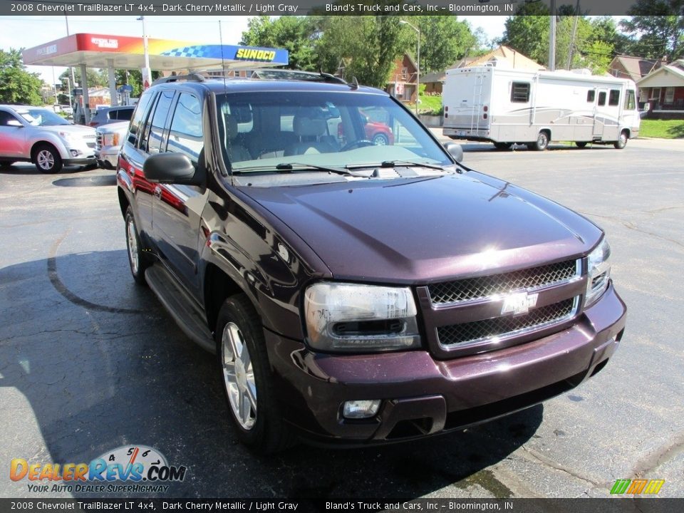 Dark Cherry Metallic 2008 Chevrolet TrailBlazer LT 4x4 Photo #5