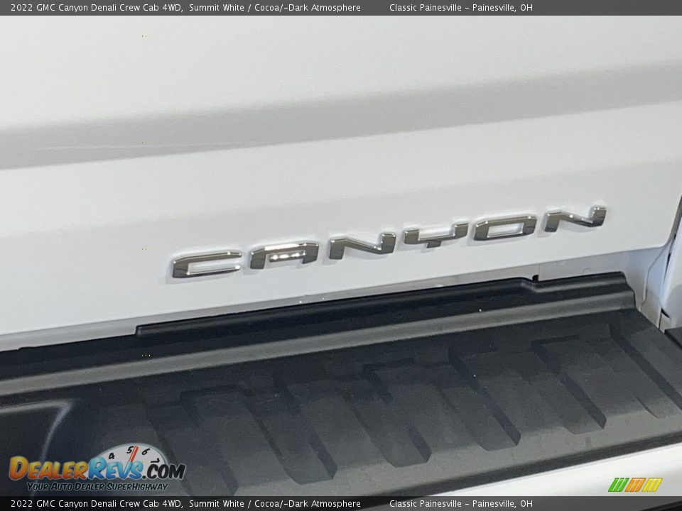 2022 GMC Canyon Denali Crew Cab 4WD Summit White / Cocoa/­Dark Atmosphere Photo #21