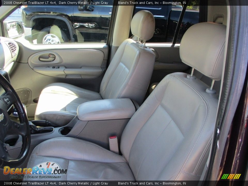 Front Seat of 2008 Chevrolet TrailBlazer LT 4x4 Photo #7