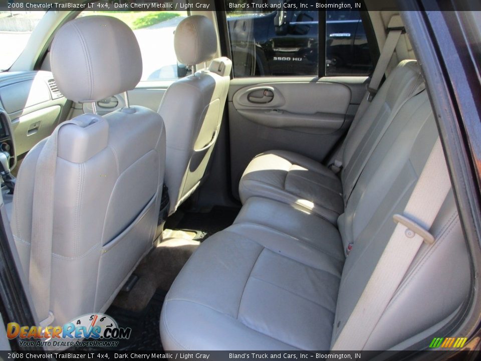 Rear Seat of 2008 Chevrolet TrailBlazer LT 4x4 Photo #8