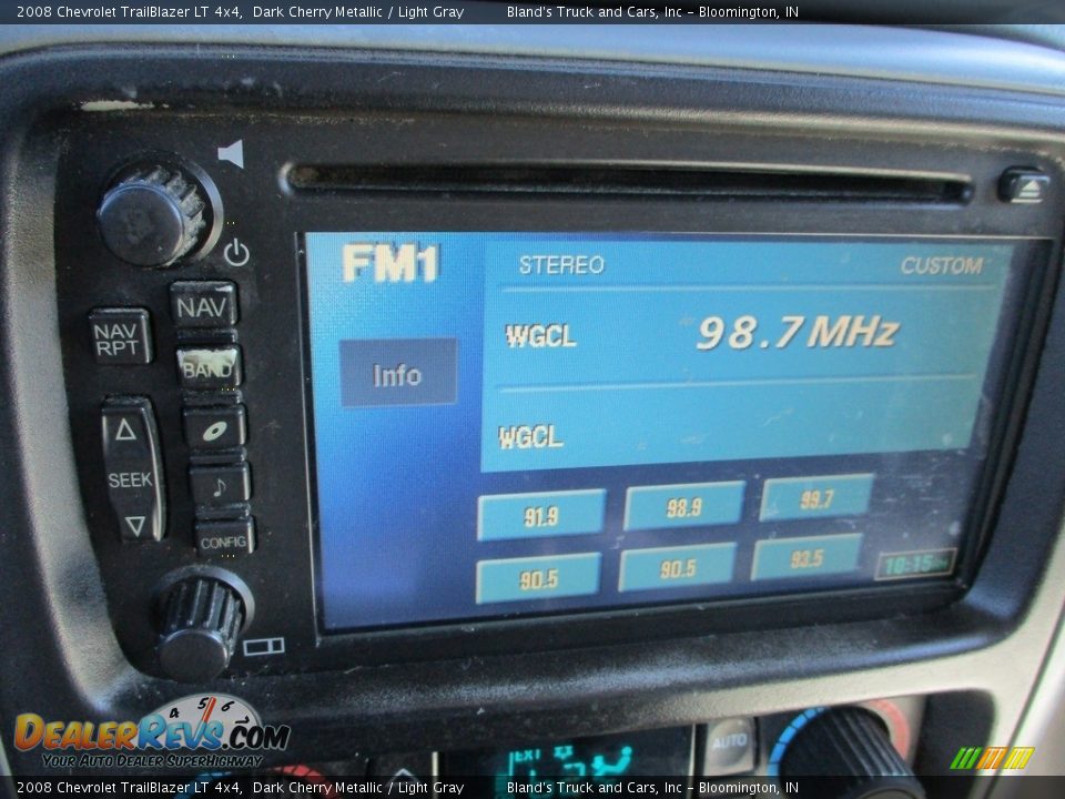 Audio System of 2008 Chevrolet TrailBlazer LT 4x4 Photo #16