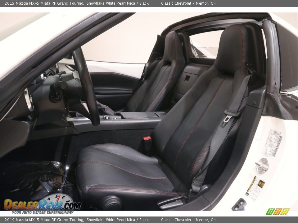 Front Seat of 2019 Mazda MX-5 Miata RF Grand Touring Photo #6