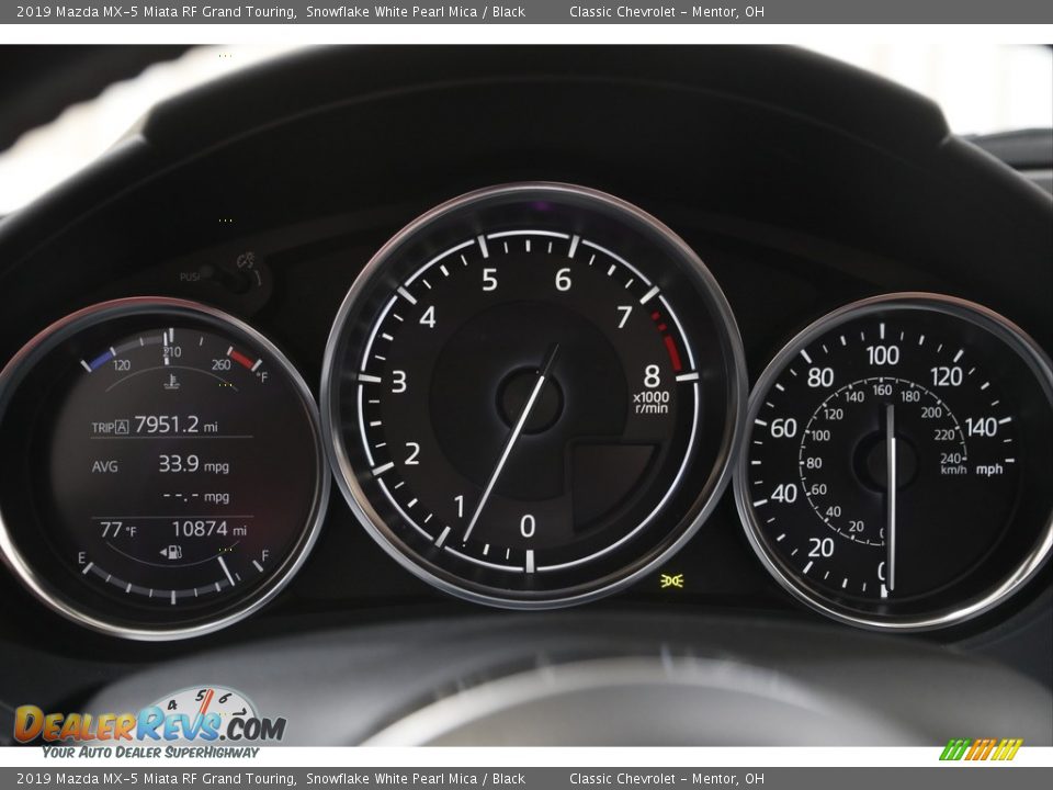 2019 Mazda MX-5 Miata RF Grand Touring Gauges Photo #9