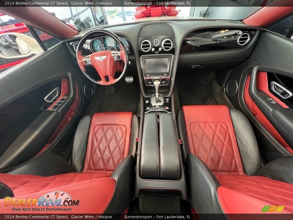 Front Seat of 2014 Bentley Continental GT Speed Photo #2