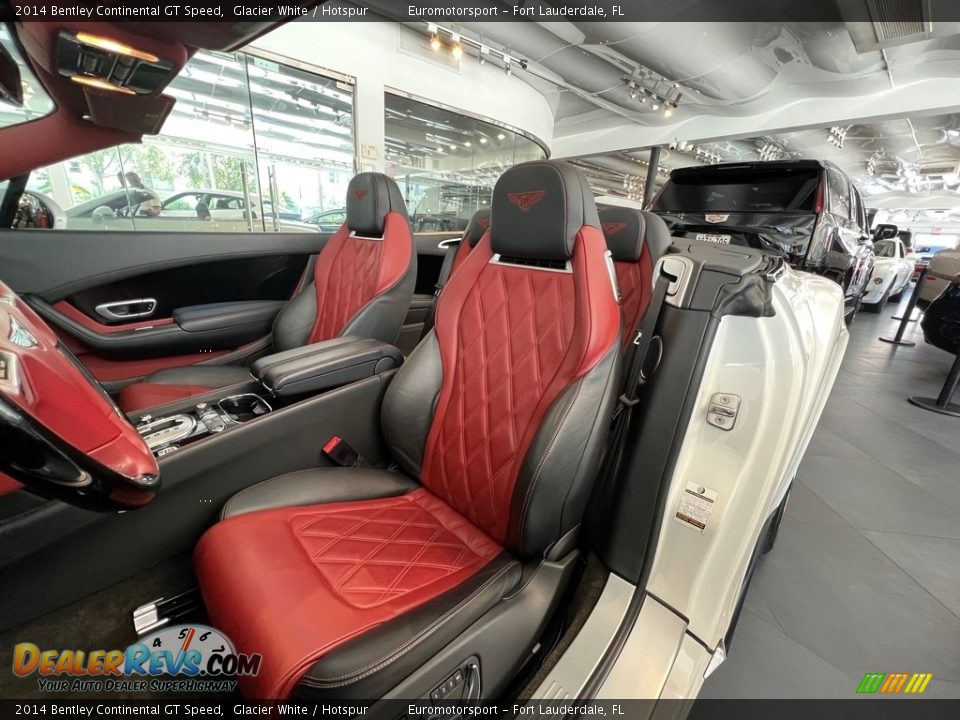 Front Seat of 2014 Bentley Continental GT Speed Photo #3