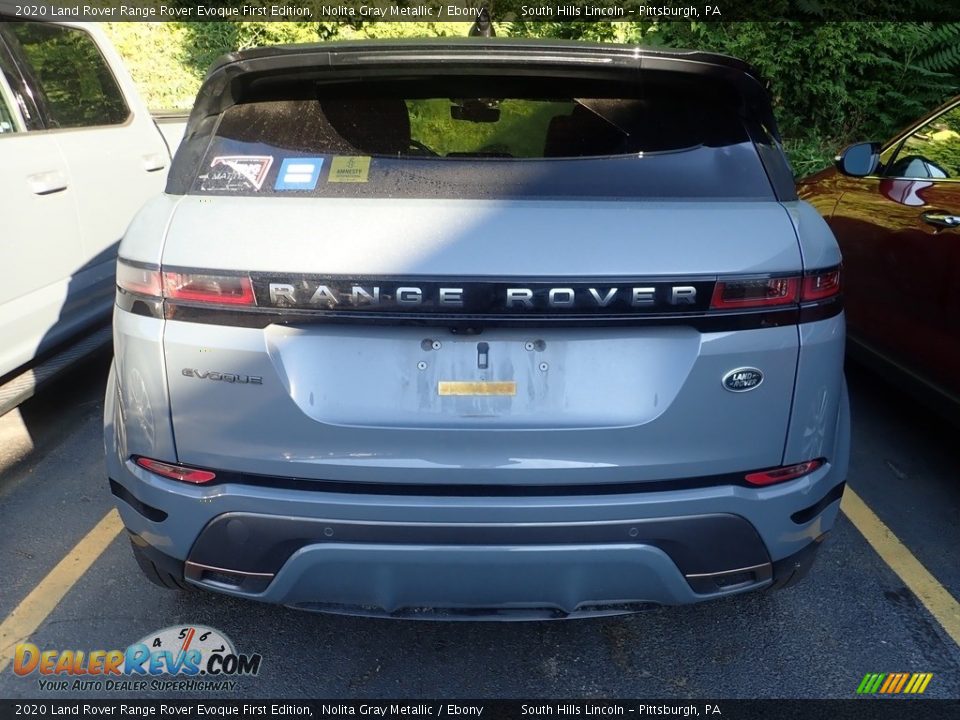 2020 Land Rover Range Rover Evoque First Edition Nolita Gray Metallic / Ebony Photo #3