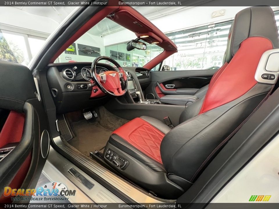 Front Seat of 2014 Bentley Continental GT Speed Photo #4