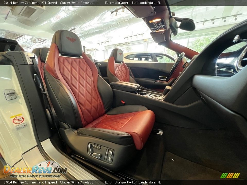Front Seat of 2014 Bentley Continental GT Speed Photo #7