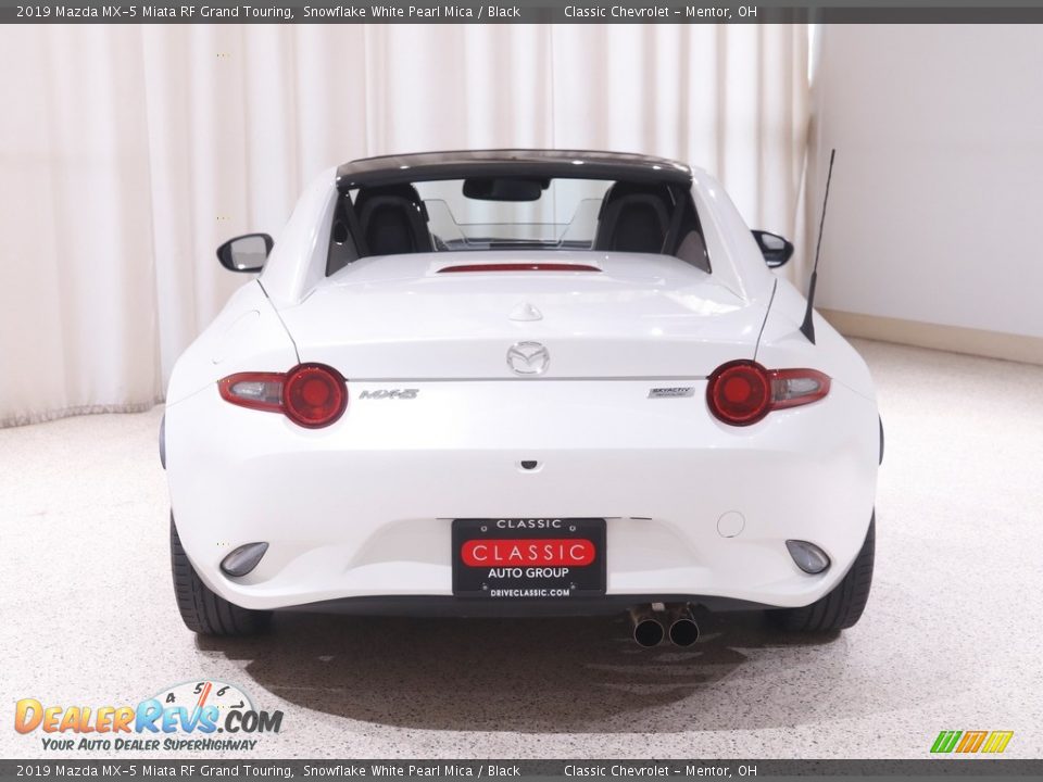 2019 Mazda MX-5 Miata RF Grand Touring Snowflake White Pearl Mica / Black Photo #20