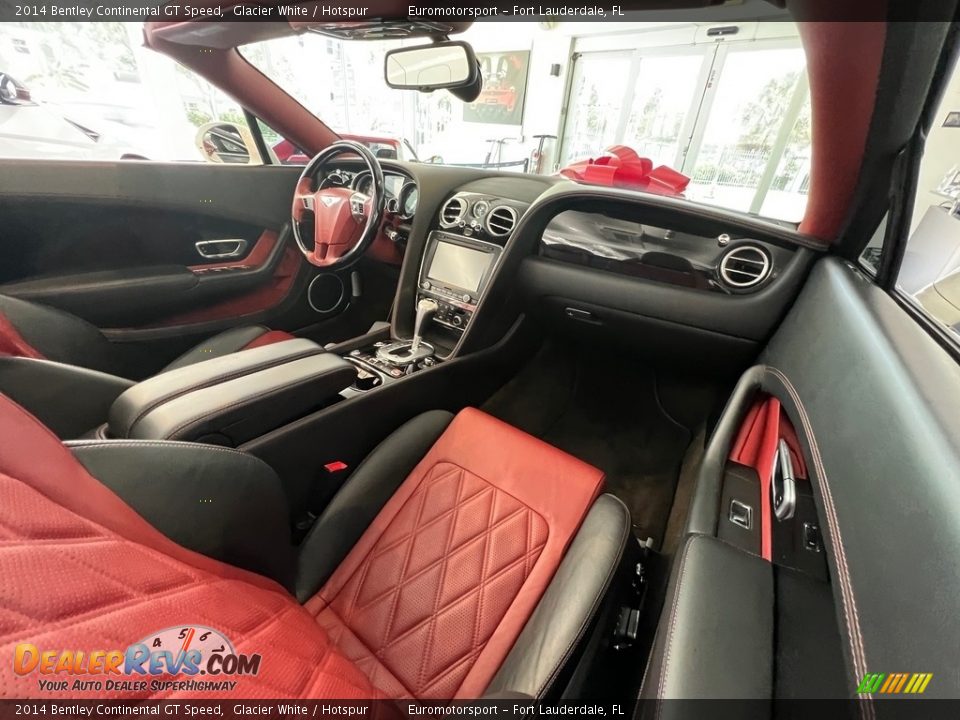 Front Seat of 2014 Bentley Continental GT Speed Photo #8
