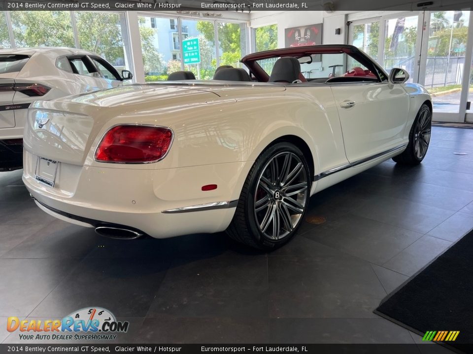 2014 Bentley Continental GT Speed Glacier White / Hotspur Photo #14