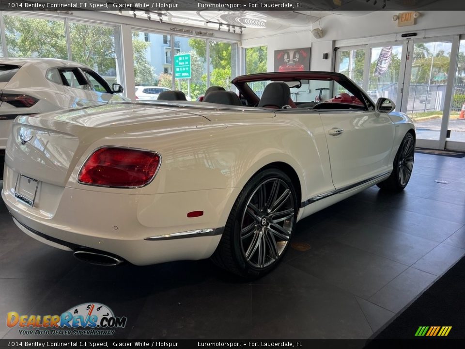 2014 Bentley Continental GT Speed Glacier White / Hotspur Photo #15