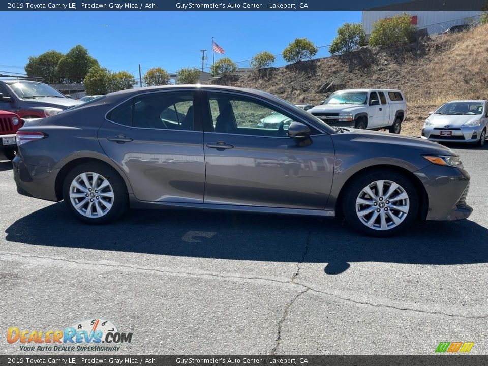 2019 Toyota Camry LE Predawn Gray Mica / Ash Photo #4