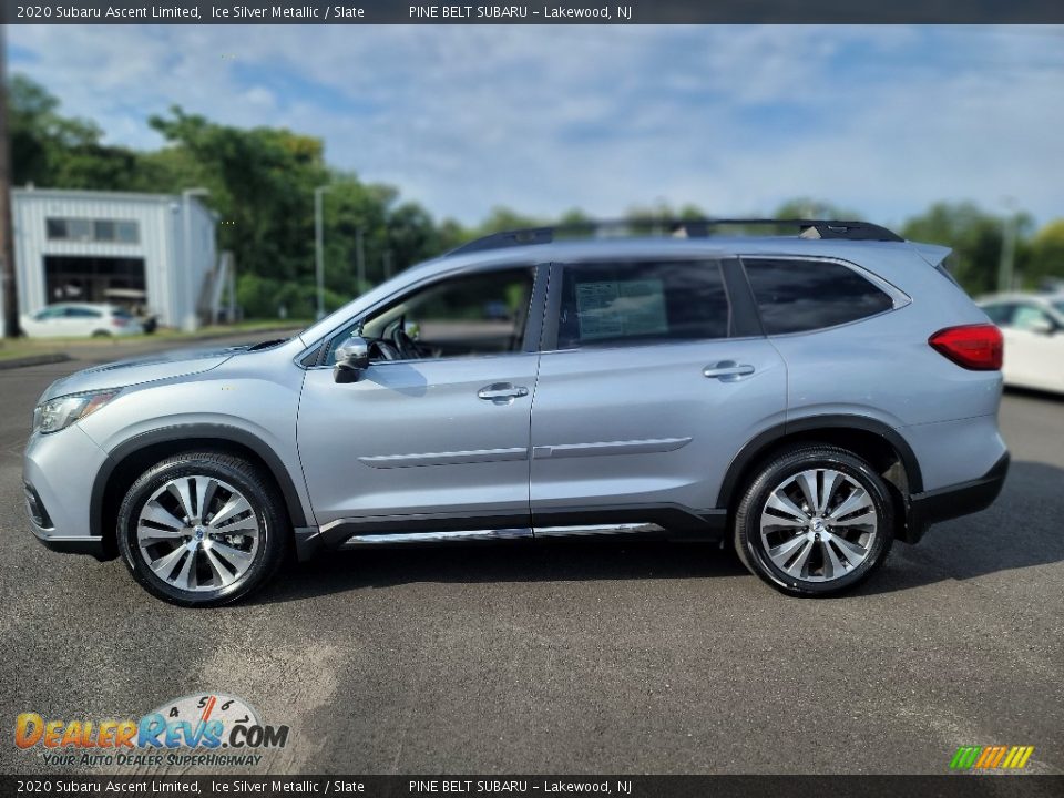 2020 Subaru Ascent Limited Ice Silver Metallic / Slate Photo #18