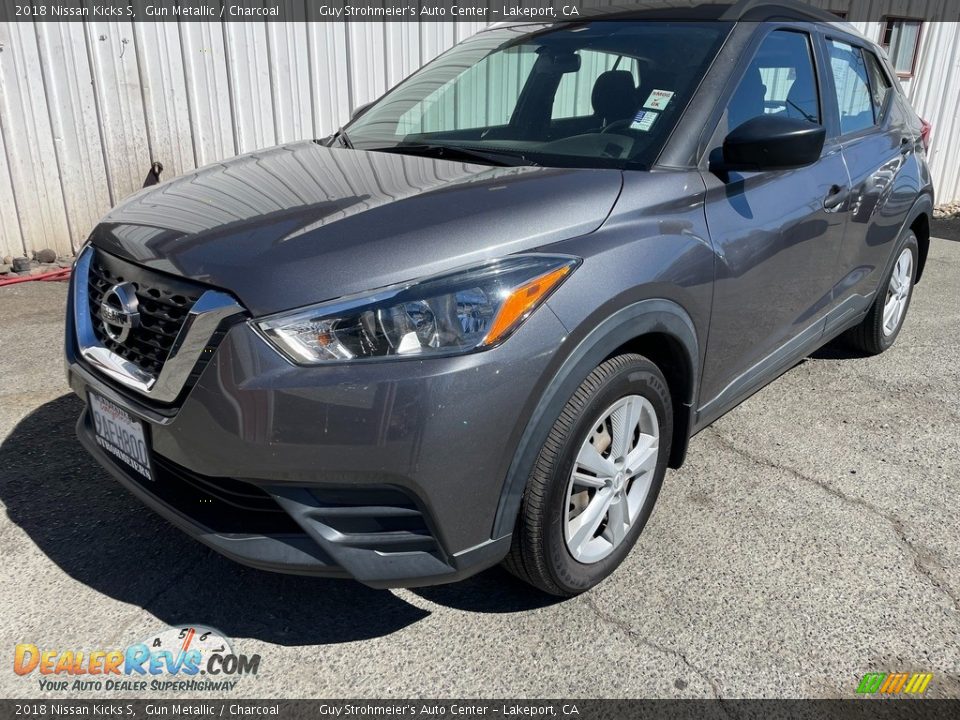 2018 Nissan Kicks S Gun Metallic / Charcoal Photo #1