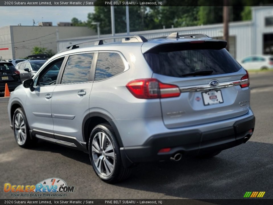 2020 Subaru Ascent Limited Ice Silver Metallic / Slate Photo #19