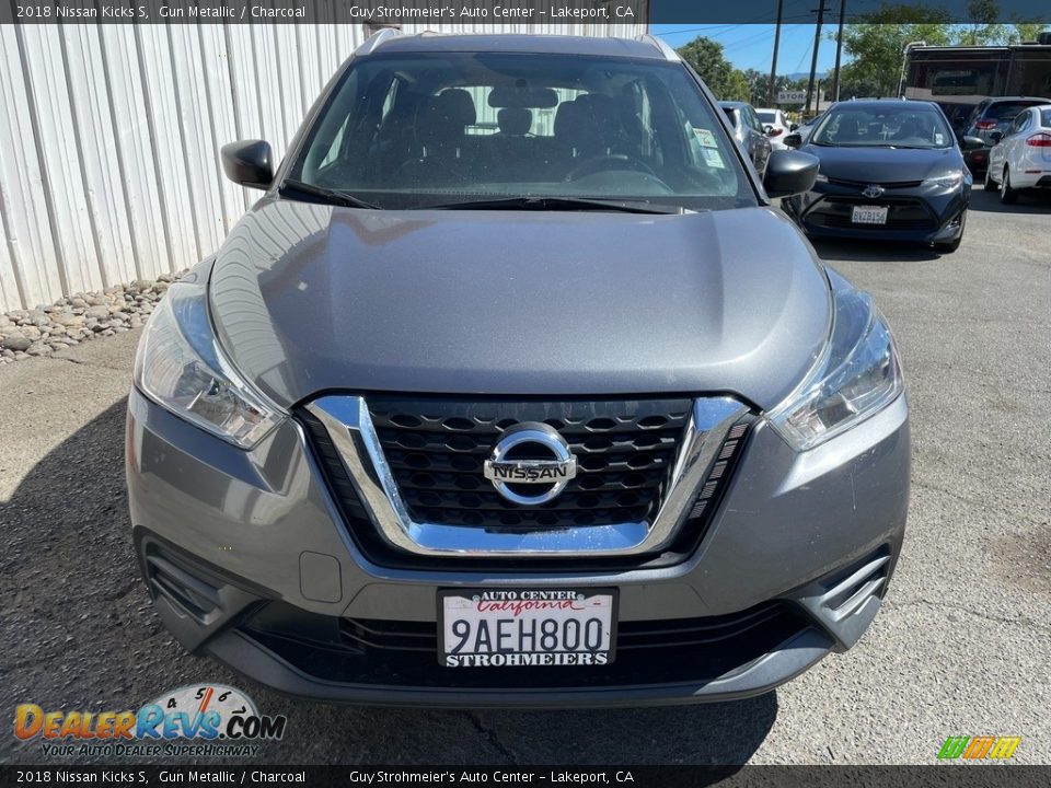 2018 Nissan Kicks S Gun Metallic / Charcoal Photo #2