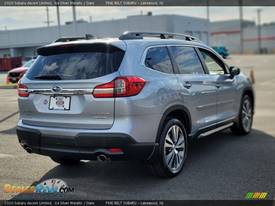 2020 Subaru Ascent Limited Ice Silver Metallic / Slate Photo #21