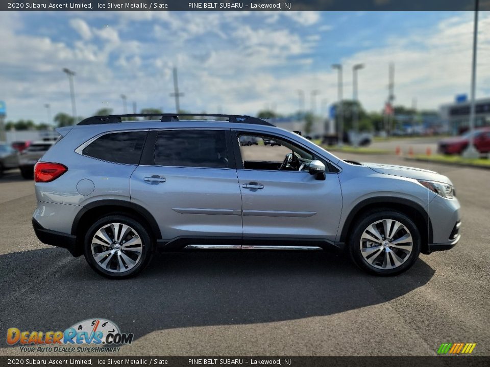 2020 Subaru Ascent Limited Ice Silver Metallic / Slate Photo #22