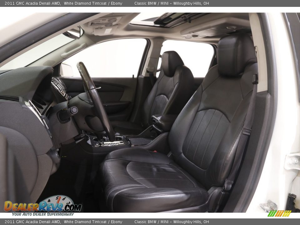 2011 GMC Acadia Denali AWD White Diamond Tintcoat / Ebony Photo #5